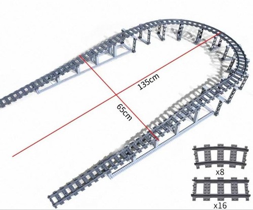 Eisenbahnbrücke gleisbogen - eisenbahnbrücke, im