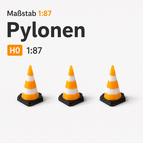 Leitkegel pylonen set - pylonen,