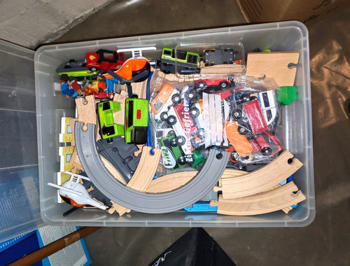 Holzeisenbahn konvolut mit - konvolut,