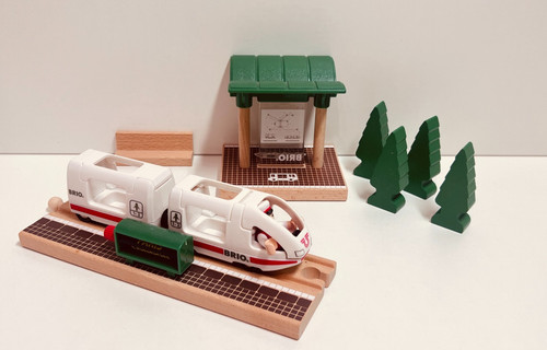 Brio holzeisenbahn zubehör - -,