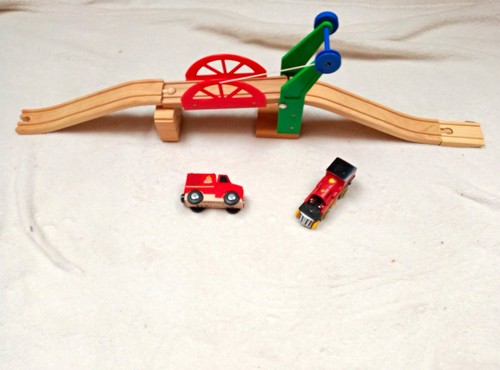 Holzeisenbahn set oval mit - oval,