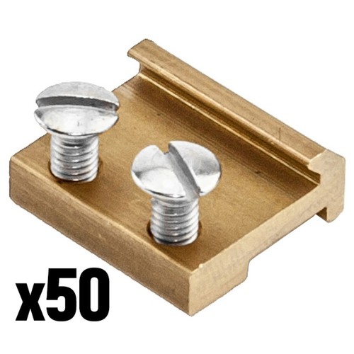 50x schienenverbinder mm - 50x, 15