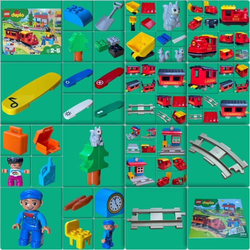 Lego duplo dampfeisenbahn - duplo,