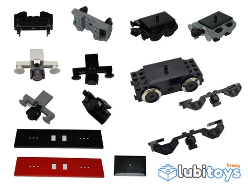 Lego eisenbahn train - 9v,