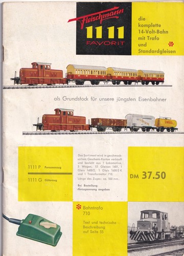 Fleischmann 1961 vintage - fleischmann,