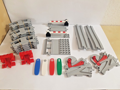 Lego duplo eisenbahn - eisenbahn, schienen