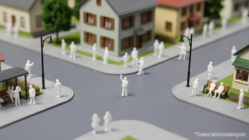 Stück modell figuren weiß - modell,