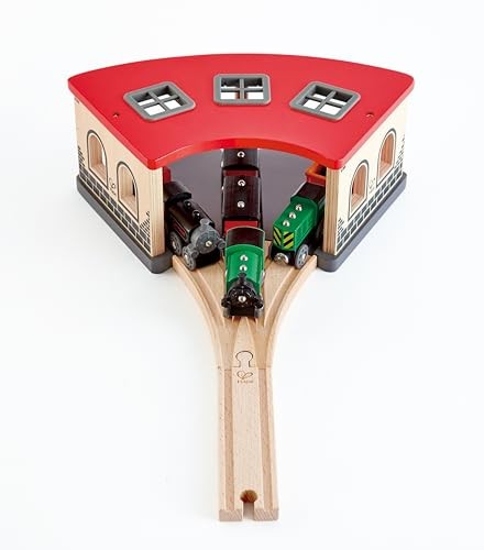 Hape eisenbahn lokschuppen - eisenbahn,