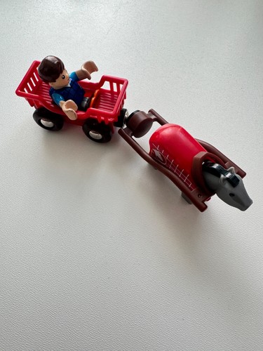 Brio bahn pferd mit kutsche - pferd,