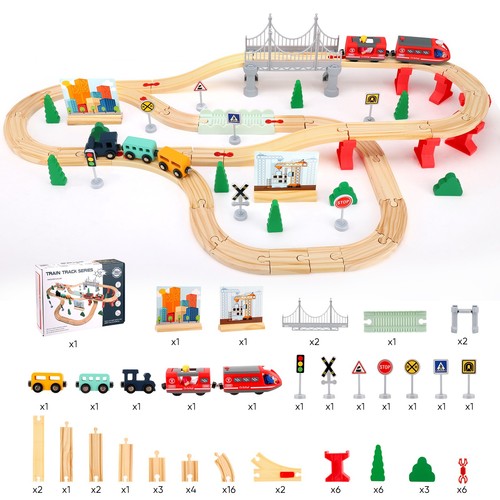 Pcs holz eisenbahn - pcs,