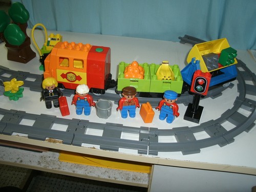 Lego duplo eisenbahn - lego, güterzug